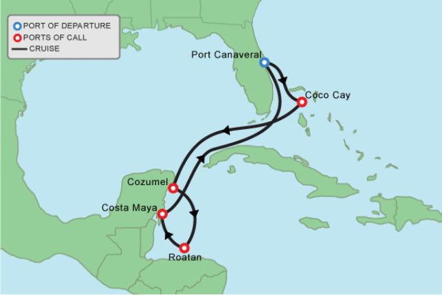 Cruise Map